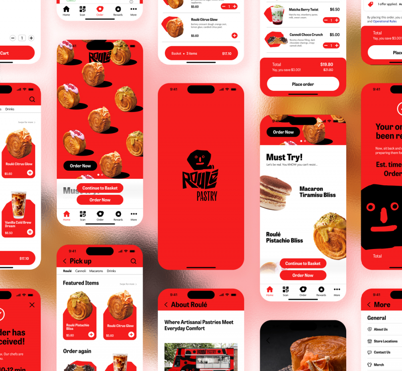 Roulé Pastry Food Truck App - Image 1